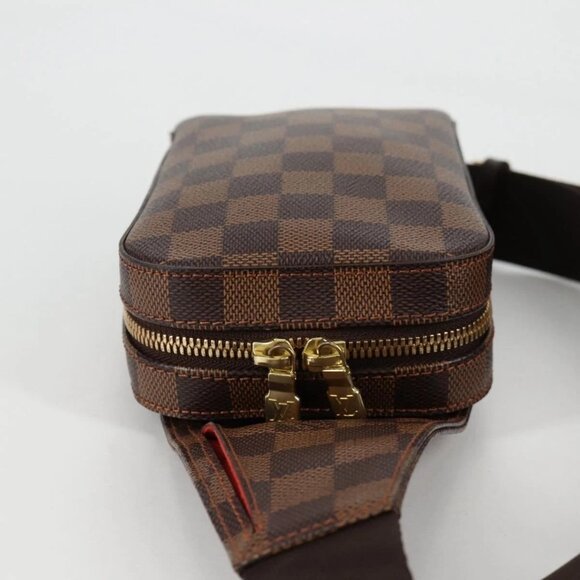 LOUIS VUITTON Damier Ebene Geronimos Shoulder Bag N51994 LV Auth 142643V - Picture 7 of 16